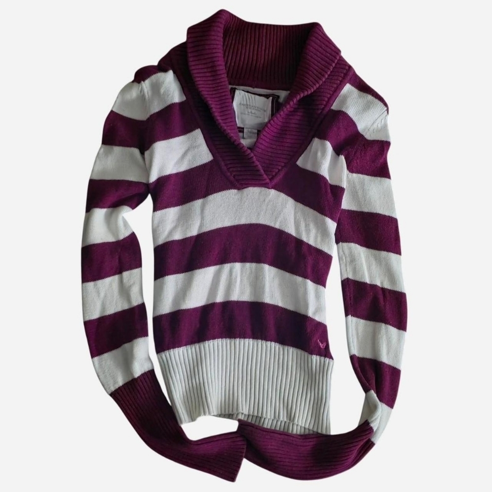 Y2K American Eagle Preppy Coquette Sweater Size Small